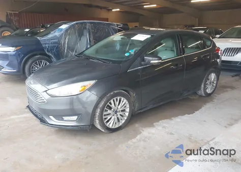 2016 Ford Focus Titanium from USA, damaged, VIN 1FADP3N26GL326215